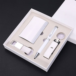 Penna personalizzata con carta, supporto e scatola portachiavi imballata set <span class=keywords><strong>regalo</strong></span> aziendale aziendale promozionale personalizzato/ - Product Image 2