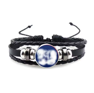 พวงกุญแจข้อมือถักสไตล์เรโทรสำหรับสโมสรฟุตบอล ทำจากโพลีเอสเตอร์ ประดับด้วยอัญมณี หลายชั้น น่ารัก สไตล์อเมริกัน พร้อมโลหะ - Product Image 4