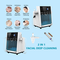 Appareil de microdermabrasion Beco Bubble Hydrodermabrasion Oxygen Aqua Peel pour le nettoyage du visage et les soins de la peau