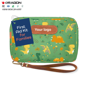 <span class=keywords><strong>Botiquín</strong></span> de Primeros Auxilios Pediátrico con Logotipo Personalizado para Niños, Juego de Suministros Médicos de Emergencia con Guía Ilustrada - Product Image 1