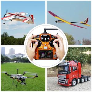 Radiolink at10ii <span class=keywords><strong>2.4GHz</strong></span> 12 kênh RC máy phát và máy thu r12ds AT10 II Điện áp PRM-01 trở lại RC bay không người lái máy bay cánh cố định - Product Image 6