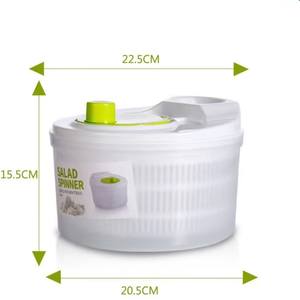 Essoreuse à salade manuelle pour cuisine, sécheuse et laveuse de légumes et salades, passoire rotative pour fruits et légumes - Product Image 3