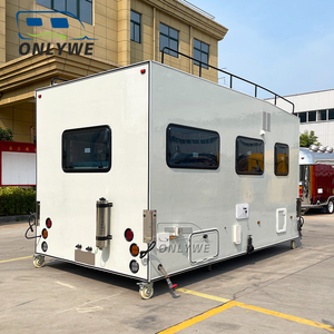 ONLYWE todoterreno <span class=keywords><strong>Iveco</strong></span> 4x4 Expedition Rv Camper Autocaravana Camper Body Overland Expedition Vehicle Truck Camper con inodoro - Product Image 3