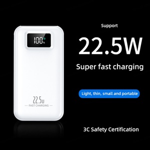 Batterie externe portable PD22.5W 10000mAh à charge rapide avec double sortie USB et affichage numérique, chargeur mobile - Product Image 3