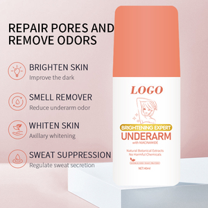 <span class=keywords><strong>Déodorant</strong></span> Roll-On Éclaircissant <span class=keywords><strong>Aisselles</strong></span> OEM Niacinamide 40ml Hydratant Usage Quotidien Réduit Odeurs Supprime Transpiration Extraits Naturels - Product Image 2