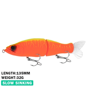 Leurre <span class=keywords><strong>crayon</strong></span> imprimé 3D aux yeux, 32g, 13.5cm, 16 couleurs, à coulée lente, pour pêche en bateau, longue portée, pour poisson-chat, tilapia, eau douce/eau salée - Product Image 3