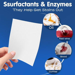 Customized Your Logo Eco Friendly Stain Remover Laundry <strong>Detergent</strong> Paper Sheet Laundry Soap Sheet - Product Image 6