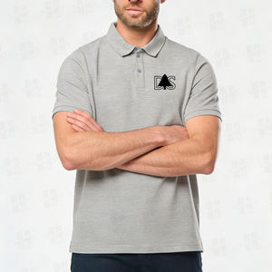 Polos de trabajo de verano de alta calidad, personalizados con bordado, 100% algodón, que absorben la humedad, de corte holgado, para hombre. - Product Image 3