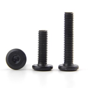 M4 M5 M6 M8 Carbon thép kẽm/Niken mạ/Oxit Đen Lớn Vòng phẳng đầu <span class=keywords><strong>Hex</strong></span> ổ cắm vít cho đồ nội thất - Product Image 6