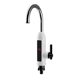 Grifo de Agua Caliente Eléctrico Instantáneo con <span class=keywords><strong>Calentador</strong></span> de Agua, Pantalla Digital de 3 Segundos, Grifo de Baño, Mezclador de Agua Eléctrico Instantáneo - Product Image 1