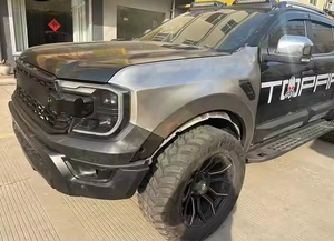 ชุดอัพเกรดสำหรับ2022-2024สำหรับโฟ-RD แรนเจอร์ T9(XL/ <span class=keywords><strong>xLS</strong></span>) อะไหล่ตัวถังปรับแต่งอัตโนมัติอัปเกรดเป็นสไตล์แร็ปเตอร์ - Product Image 3