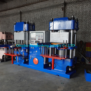 Doppelstation-Hydraulikmaschine zur Herstellung von Gummiplatten und Kondomen - Product Image 3