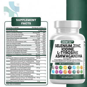 OEM/ODM 프라이빗 라벨 건강 보조제 비타민 <span class=keywords><strong>B12</strong></span> L-티로신 복합 캡슐 - Product Image 2