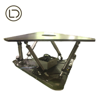 LeaderDream Fabricante profesional Película Motion 6DOF Simulador de vuelo Plataforma de movimiento 2000kg Plataforma 6DOF Plataforma PC