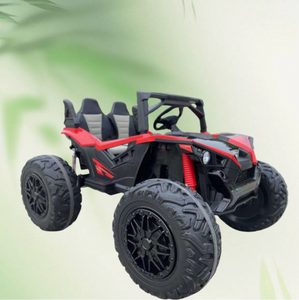 Elektrische auto voor kinderen, 24V accu aangedreven, met LED-verlichting, rijautootje voor grotere kinderen, <span class=keywords><strong>2</strong></span>-zits met afstandsbediening - Product Image 3