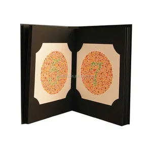 <span class=keywords><strong>Ishihara</strong></span> Buch mit 38 Farbtafeln zur Optometrie, Farbenblindheit-<span class=keywords><strong>Test</strong></span> für Optiker - Product Image 1