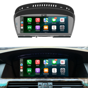 Autoradio interactif Android 8,8 pouces avec navigation GPS et Carplay pour <span class=keywords><strong>BMW</strong></span> Série 3, <span class=keywords><strong>4</strong></span>, 5, 6, 7, X3, X4, <span class=keywords><strong>X5</strong></span>, X6 (2003-2017) - Product Image 1