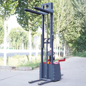 Custom Factory <strong>Electric</strong> Pallet <strong>Stacker</strong> <strong>1500kg</strong> 2000kg 3000kg High Lift Capacity Self <strong>Stacker</strong> Powerful Warehouse Forklift - Product Image 1