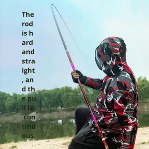 Nuevo modelo Jiaao Mermaid Lure Rod <span class=keywords><strong>Segunda</strong></span> generación Acción RÁPIDA 2,7 m Ocean Beach Use Black Pit Competition Carp 6H Hand Rod 19 - Product Image 4