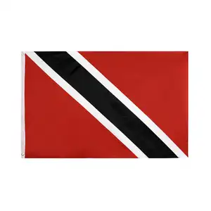 Manufacturers Custom Outdoor Polyester Huge Palestine Somalia Flag Wall Pap Trinidad And Tobago