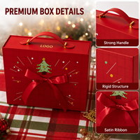 Coffret cadeau de Noël, panier cadeau de Noël avec couverture, tasse, crème pour les mains, calendrier, accessoires de Noël, plusieurs styles disponibles