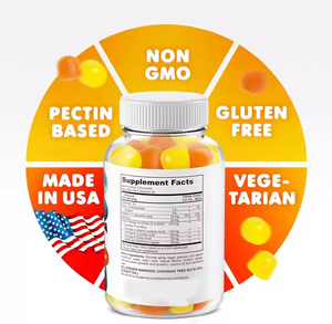 Private Label <span class=keywords><strong>Omega</strong></span> <span class=keywords><strong>3</strong></span> <span class=keywords><strong>DHA</strong></span> Gummies naturale supporto vitaminico organico - Product Image 5