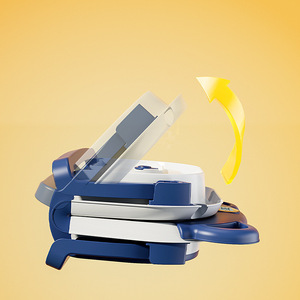 Ensemble de <span class=keywords><strong>baignoire</strong></span> pliable carrée portable pour tout-petits, en TPE et PP, avec coussin, thermomètre et fonctionnalités pliables, <span class=keywords><strong>à</strong></span> prix abordable - Product Image 5