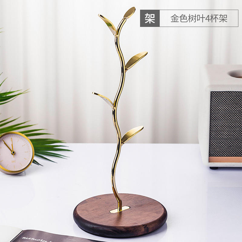 Golden Leaf 4-Cup Holder