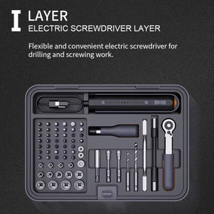 X3-ABI rumah tangga multifungsi Set perkakas tangan peralatan kombinasi pengujian - Product Image 6