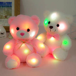 Osos de Peluche en Oferta, Regalo para el Día de San Valentín, Oso de Peluche con Luces LED de 22 cm, Juguetes de Peluche Brillantes - Product Image 4