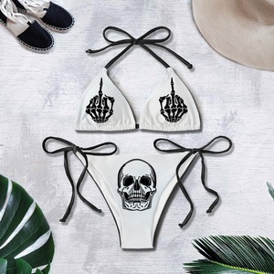 Ensemble <span class=keywords><strong>de</strong></span> bikini personnalisé pour <span class=keywords><strong>femme</strong></span>, rembourré, sans armatures, imprimé, dos nu, deux pièces, <span class=keywords><strong>maillot</strong></span> <span class=keywords><strong>de</strong></span> <span class=keywords><strong>bain</strong></span>, nouvelle collection, vente flash - Product Image 4