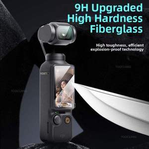 Film de protection d'écran en verre trempé pour DJI Pocket 4, protection d'écran HD résistante aux rayures pour DJI Osmo Pocket 3, accessoires - Product Image 3