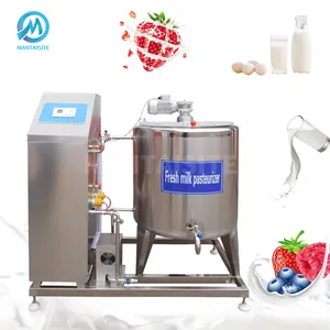 वाणिज्यिक दूध Pasteurize प्रसंस्करण लाइन फलों का रस Pasteurization मशीन छोटे दही बनाने की मशीन दूध Pasteurization टैंक