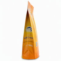 Sacs thermoscellés personnalisés pour poudre de lait, sachets d'emballage alimentaire pour collagène avec fermeture éclair robuste