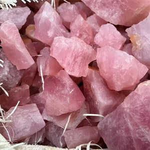 All'ingrosso all'ingrosso di alta qualità Semi-preziosi cristalli minerali grezzi <span class=keywords><strong>rosa</strong></span> pietra grezza di <span class=keywords><strong>quarzo</strong></span> <span class=keywords><strong>rosa</strong></span> pietre per la vendita - Product Image 3