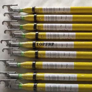 3m 4m 5m 6m 7m 8m 9m 10m 11m 12m Telescopic Fiberglass Triangular Hot Stick - Product Image 6
