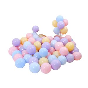 Decorazioni per Feste <span class=keywords><strong>a</strong></span> Tema Battesimo e Baby Shower, Palloncini in Lattice Pastello da 12 Pollici Riempiti ad Aria o Elio per Bambini e Bambine - Product Image 1