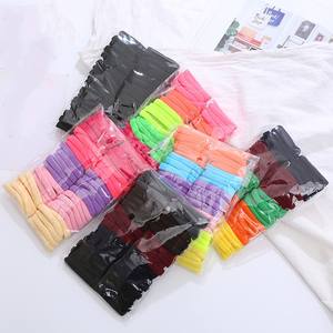 Bandas Elásticas para el Cabello para Niñas, Cuerda de Goma sin Costuras, Accesorios para el Cabello - Product Image 1