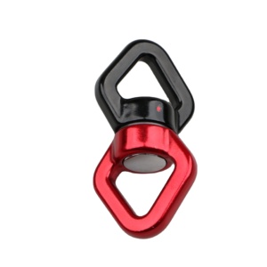 Mosquetón de aluminio de 30kN, cuerda rotacional de seda aérea, Columpio de baile, Conector de escalada, Yoga, vitalidad, giratorios oscilantes - Product Image 1