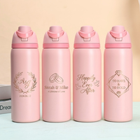 Nouveautés : Bouteilles d'eau en acier inoxydable, gourdes de sport, gobelets pour cadeaux de fête et souvenirs de mariage
