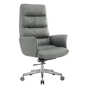 Ucuz eğlence ofis koltuğu lüks deri yükseklik masaj koltuğu ile yönetici ofis koltuğu ofis koltuğu ayarlamak