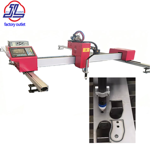 Máquina de Corte por Plasma CNC Portátil con Pórtico, Cortadora de Plasma de Doble Riel Precisa para Acero Inoxidable y Placas de Acero al Carbono - Product Image 1