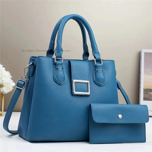 Newest Sequin Leather 2 Pieces Set Luxury Designer High Quality Fashion Women's Handbags for Women Ladies Large <b>Purses</b> - Product Image 2
