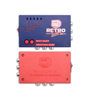 Convertidor Retro Game Scaler 2x HD <span class=keywords><strong>AV</strong></span> a <span class=keywords><strong>HDMI</strong></span>, Multiplicador de Líneas, Duplicador de Líneas para <span class=keywords><strong>PS2</strong></span>/N64/NES/Dreamcast/Saturn, Adaptador de Videojuegos - Product Image 2