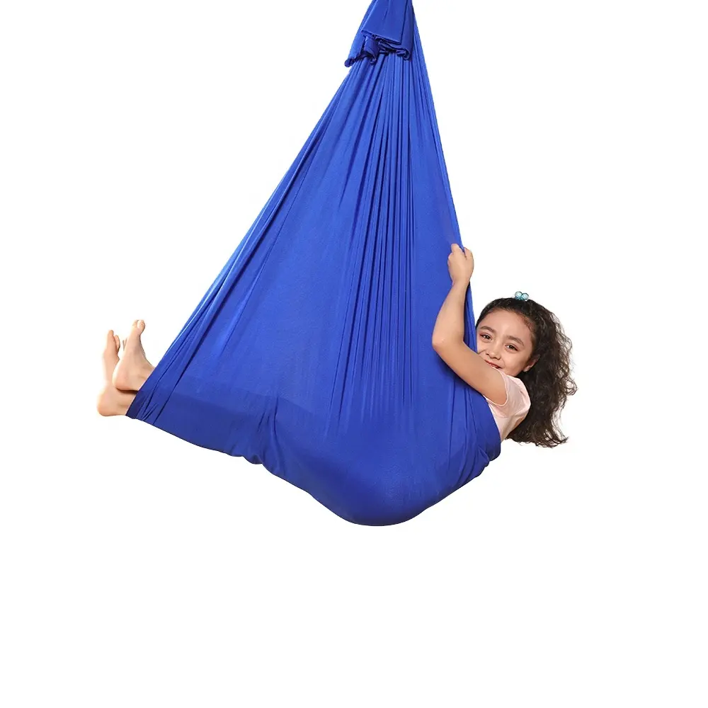 Wholesale Yoga Equipment Swing Beginner Kit Set Stretch Aerial Fabric Bag Silk Strap 1m 1.5m Yoga Hammock
