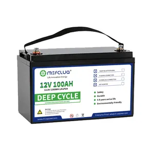 High Quality Deep Cycle 12V 100AH 200AH Energy Storage Battery Solar Battery Lifepo4 Lithium Battery