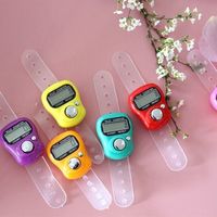 Promotion : Compteur numérique réglable pour Tasbih, montre-bracelet musulmane islamique, perles de prière, compteur de doigt numérique