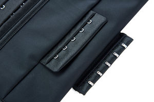 Short de sudation amincissant avec logo personnalisé, taille élastique, gaine sculptante et ceinture d'entraînement, écologique, antibactérien, avec rembourrage fessier - Product Image 5