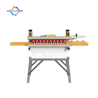 Équipement de traitement avancé des bords des panneaux de bois, machine de chantournage entièrement automatique mini pour le traitement des panneaux
