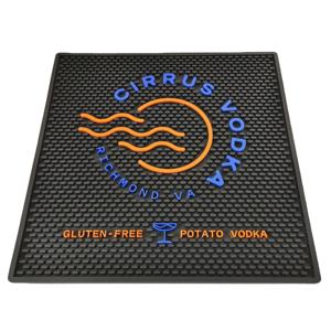 Custom Logo <b>Silicone</b> PVC Bar Mat Rubber Pub Runner Spill <b>Pad</b> Beer Rail Mat Drip Tray Non Slip Service Mat Table Mat Coaster - Product Image 5